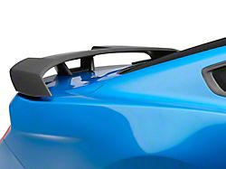 GT Style Rear Spoiler; Matte Black (15-23 Mustang Fastback)
