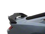 GT Style Rear Spoiler; Matte Black (24-25 Mustang Fastback)