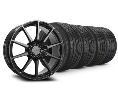 19x8.5 GT350 Style Wheel & NITTO High Performance NT555 G2 Tire Package (15-23 Mustang GT, EcoBoost, V6)
