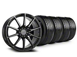 19x8.5 GT350 Style Wheel & Pirelli All-Season P Zero Nero Tire Package (15-23 Mustang GT, EcoBoost, V6)