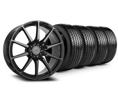 19x8.5 GT350 Style Wheel & Pirelli All-Season P Zero Nero Tire Package (15-23 Mustang GT, EcoBoost, V6)