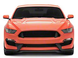 GT350 Style Conversion Front Bumper; Unpainted (15-17 Mustang GT, EcoBoost, V6)