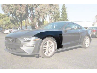 GT350 Style Fenders; Primer Black (18-23 Mustang GT, EcoBoost)