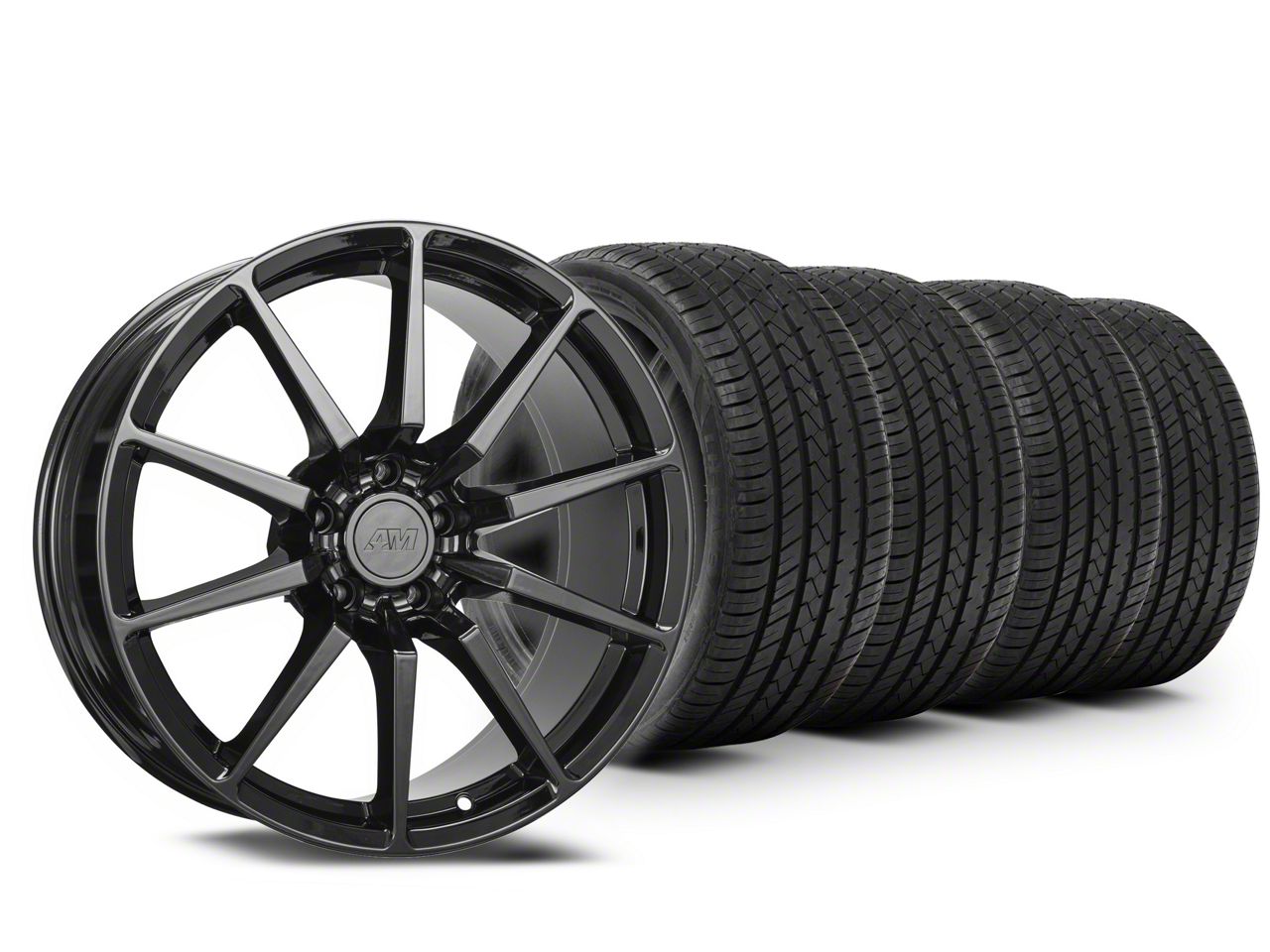 TSW Mustang Bathurst Silver Wheel; 20x9; 30mm Offset