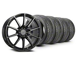 19x8.5 GT350 Style Wheel & Pirelli All-Season P Zero Nero Tire Package (15-23 Mustang GT, EcoBoost, V6)