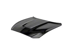 GT350 Style Hood with Air Vent Scoop; Unpainted (15-17 Mustang GT, EcoBoost, V6)
