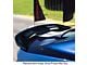 GT350 Style Pedestal Rear Deck Spoiler; Ingot Silver (15-23 Mustang Fastback)
