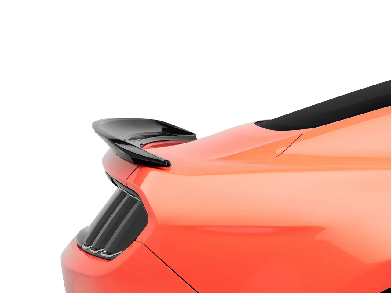 2015 - 2023 Mustang Carbon Fiber GT350R Style Rear Spoiler