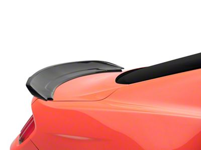 GT350 Track Pack Style Rear Spoiler; Gloss Black (15-23 Mustang)