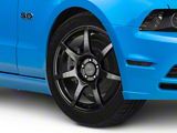 GT350R Style Gloss Black Wheel; 19x8.5; 30mm Offset (10-14 Mustang)