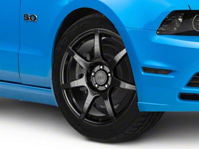 GT350R Style Gloss Black Wheel; 19x8.5 (10-14 Mustang)