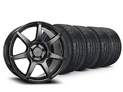 19x8.5 GT350R Style Wheel & NITTO High Performance NT555 G2 Tire Package (15-23 Mustang GT, EcoBoost, V6)