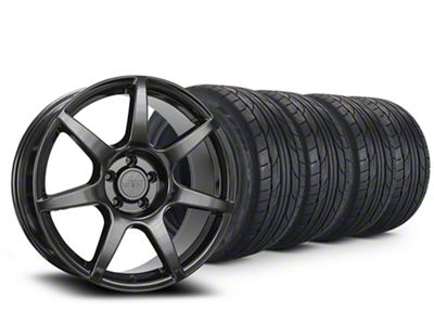 19x8.5 GT350R Style Wheel & NITTO High Performance NT555 G2 Tire Package (15-23 Mustang GT, EcoBoost, V6)