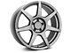 GT350R Style Charcoal Wheel; Rear Only; 19x10 (10-14 Mustang)