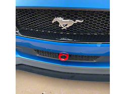 GT4 Tow Hook with Black D-Ring; Front (18-23 Mustang GT, EcoBoost)