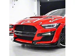 GT500 Style Conversion Front Bumper; Unpainted (15-17 Mustang GT, EcoBoost, V6)