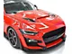 GT500 Style Conversion Front Bumper; Unpainted (15-17 Mustang GT, EcoBoost, V6)