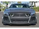 GT500 Style Conversion Front Bumper with LED Grille; Unpainted (18-23 Mustang GT, EcoBoost)