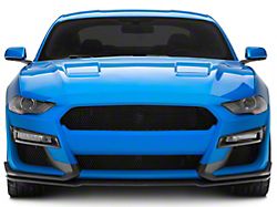 GT500 Style Conversion Front Bumper; Unpainted (18-23 Mustang GT, EcoBoost)