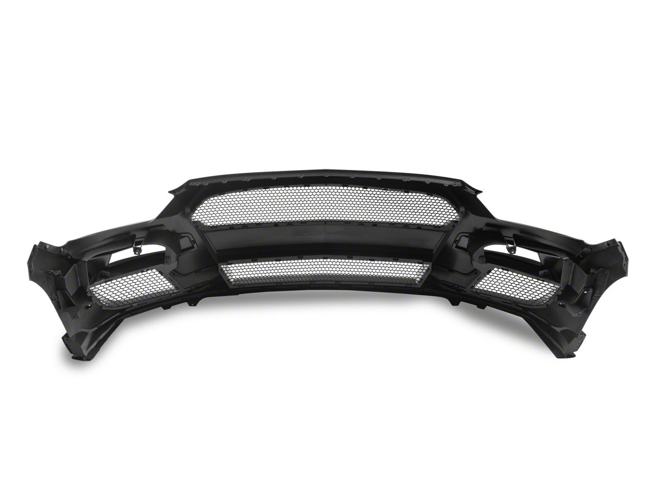 Racer Style Front Bumper Cover For 2005-2009 Ford Mustang V6 – Unpainted Black PP – Xcessmotors Body Kit