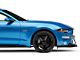 GT500 Style Front Bumper Splitter; Textured Black (18-23 Mustang GT, EcoBoost)