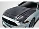 GT500 Style Hood; Carbon Fiber (18-23 Mustang GT, EcoBoost)