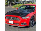 GT500 Style Hood; Unpainted (15-17 Mustang GT, EcoBoost, V6)