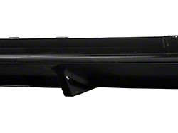 GT500 Style Rear Diffuser; Glossy Black (13-14 Mustang)