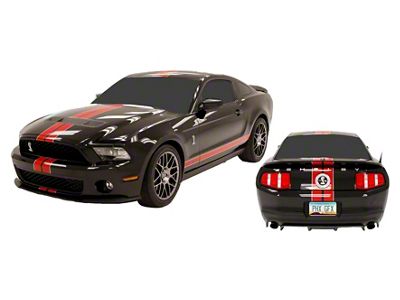 GT500 Type-2 Style Lemans Racing Stripes; Red/Ingot (10-14 Mustang GT500)