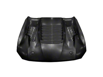 GT500HK Style Hood; Unpainted (18-23 Mustang GT, EcoBoost)