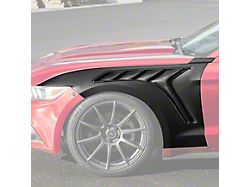 GTD Style Front Fenders; Unpainted (15-17 Mustang GT, EcoBoost, V6)