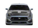 GTD Style Hood; Primed Black (24-26 Mustang)