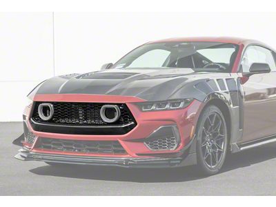 GTV Style Upper Grille with Accent Lighting (24-26 Mustang GT, EcoBoost)