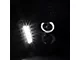 Halo Projector Headlights; Matte Black Housing; Clear Lens (05-09 Mustang GT, V6)
