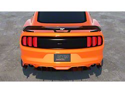 HDPE Rear Diffuser V2; Matte Black (15-17 Mustang GT Premium, EcoBoost Premium)