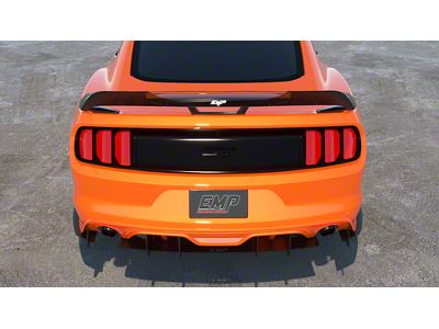 HDPE Rear Diffuser V2; Matte Black (15-17 Mustang GT Premium, EcoBoost Premium)