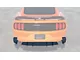 HDPE Rear Diffuser V2; Matte Black (15-17 Mustang GT Premium, EcoBoost Premium)