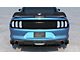 HDPE Rear Diffuser V2; Matte Black (18-23 Mustang EcoBoost w/o Active Exhaust)