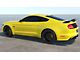 HDPE Rear Diffuser V3; Matte Black (15-17 Mustang GT Premium, EcoBoost Premium)
