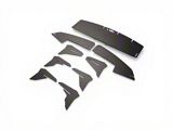 HDPE Rear Diffuser V3; Matte Black (24-26 Mustang GT & EcoBoost w/ Active Exhaust)
