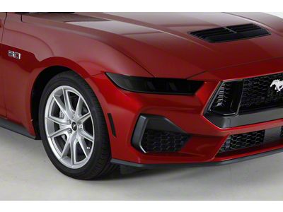 Headlight and Corner Marker Light Covers Smoked (24-25 Mustang)