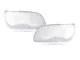 Headlight Covers; Clear (15-17 Mustang; 18-22 Mustang GT350, GT500)
