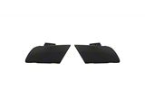 Headlight Covers; Smoked (10-12 Mustang w/ Factory Halogen Headlights)