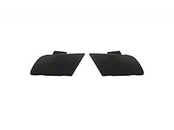 Headlight Covers; Smoked (10-12 Mustang w/ Factory Halogen Headlights)