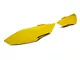 Headlight Covers; Transparent Yellow (18-23 Mustang GT, EcoBoost)