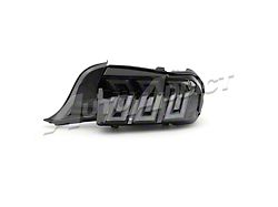 Heritage-X RGB Sequential Tail Lights; Black Housing; Smoked Lens (24-26 Mustang)