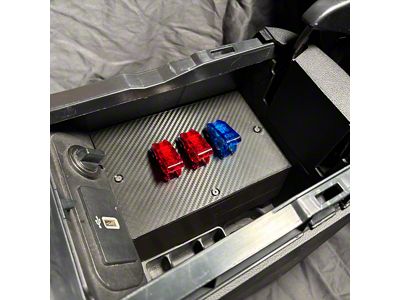 Hidden Switch Panel; 3-Switch (15-23 Mustang)