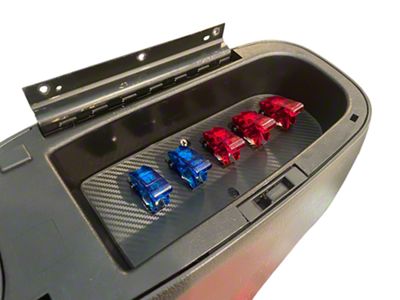 Hidden Switch Panel; 5-Switch (94-Early 00 Mustang)