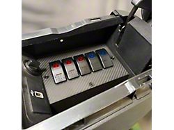 Hidden Switch Panel; 5-Switch (15-23 Mustang)