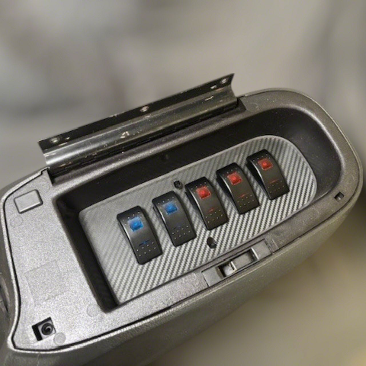 Mustang Hidden Switch Panel; 5-Switch (15-23 Mustang) - Free Shipping